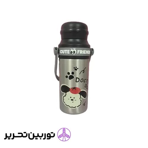 تراول ماگ کیوت فرندز (cute friends) 650میل – مشکی