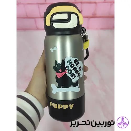 تراول ماگ بنددار 713-20- مشکی — تصویر ۳