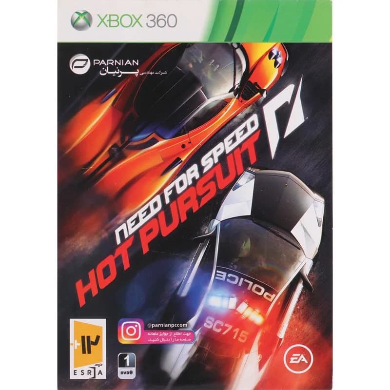 بازی Need for Speed Hot Pursuit پرنیان مناسب برای XBOX 360 — تصویر ۳