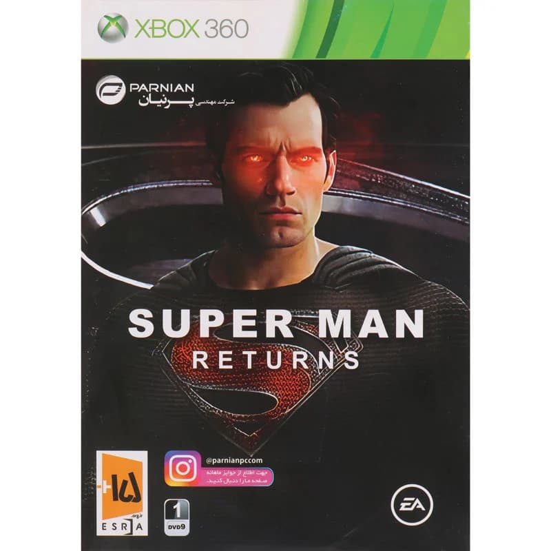 بازی SuperMan Returns پرنیان مناسب برای XBOX 360 — تصویر ۳