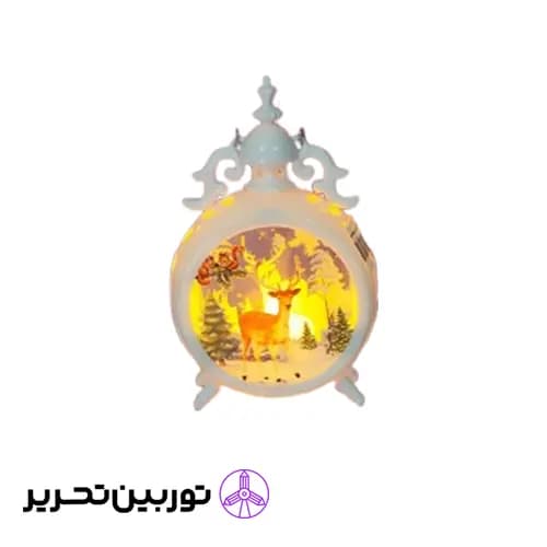 فانوس چراغدار ساعتی کریسمسی — تصویر ۲