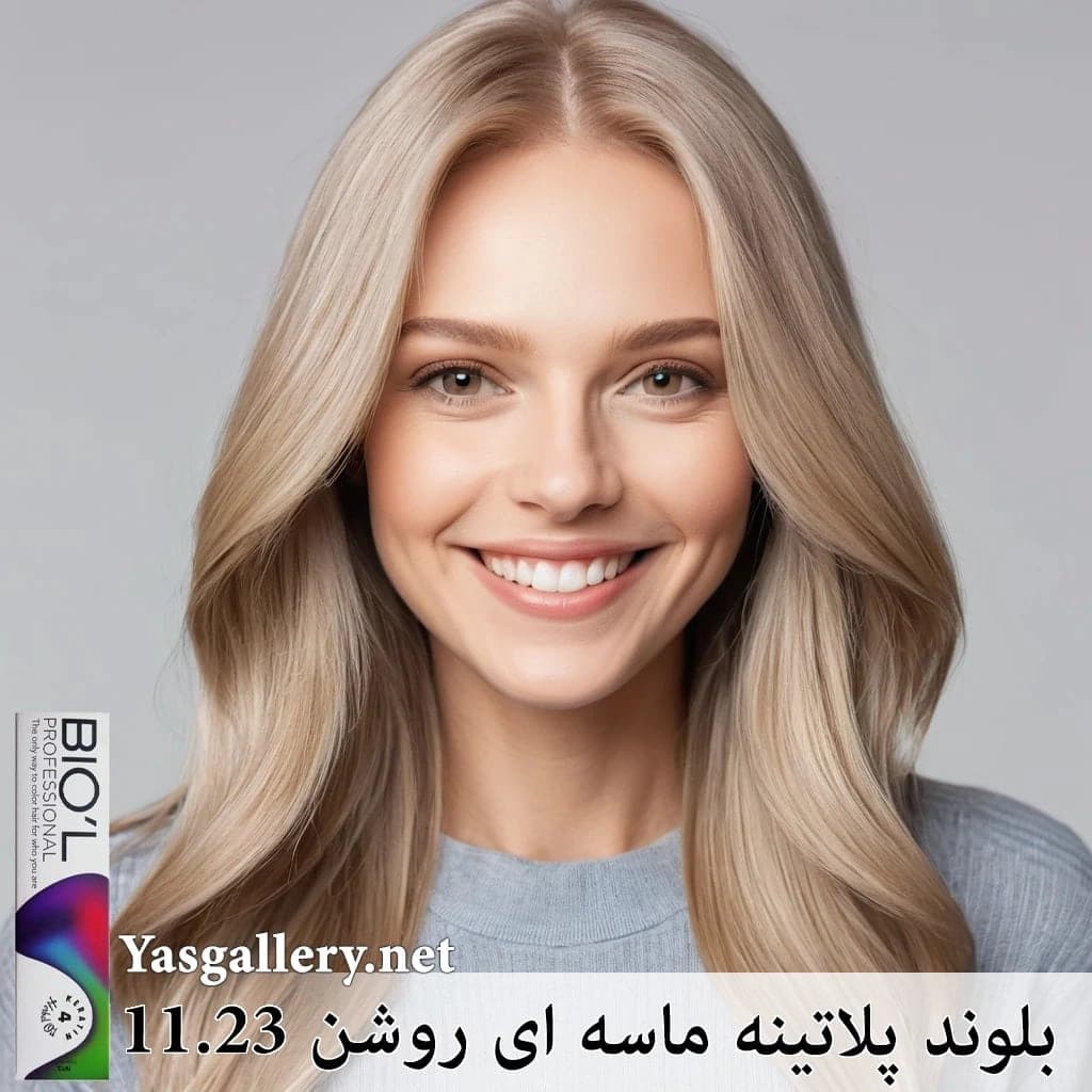 رنگ موی بیول پلاتینه روشن — تصویر ۷