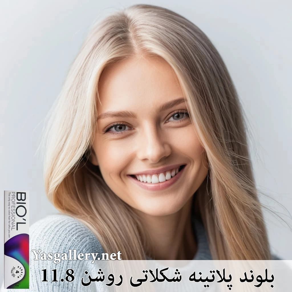 رنگ موی بیول پلاتینه روشن — تصویر ۵