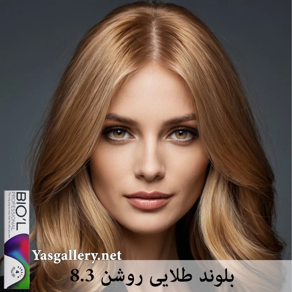 رنگ موی بیول طلایی — تصویر ۴