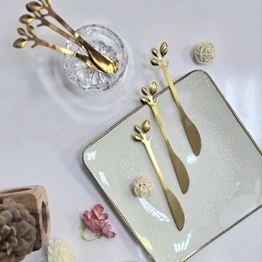 کارد 6 عددی طرح برگ