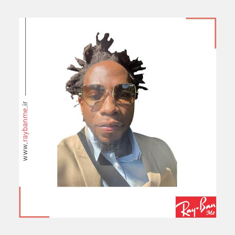 عینک آفتابی ریبن مدل RAY BAN RB1971-9147/51 Square Sun — تصویر ۴