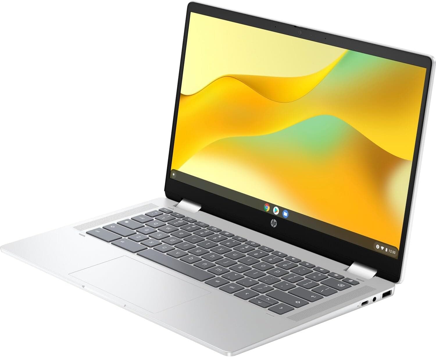 لپ‌تاپ ChromeBook 14b X360 – پردازنده Intel Celeron N200، رم ۸ گیگ، حافظه ۱۲۸ گیگ SSD، نمایشگر ۱۴.۱ اینچ HD لمسی چرخان، گرید Open Box — تصویر ۴