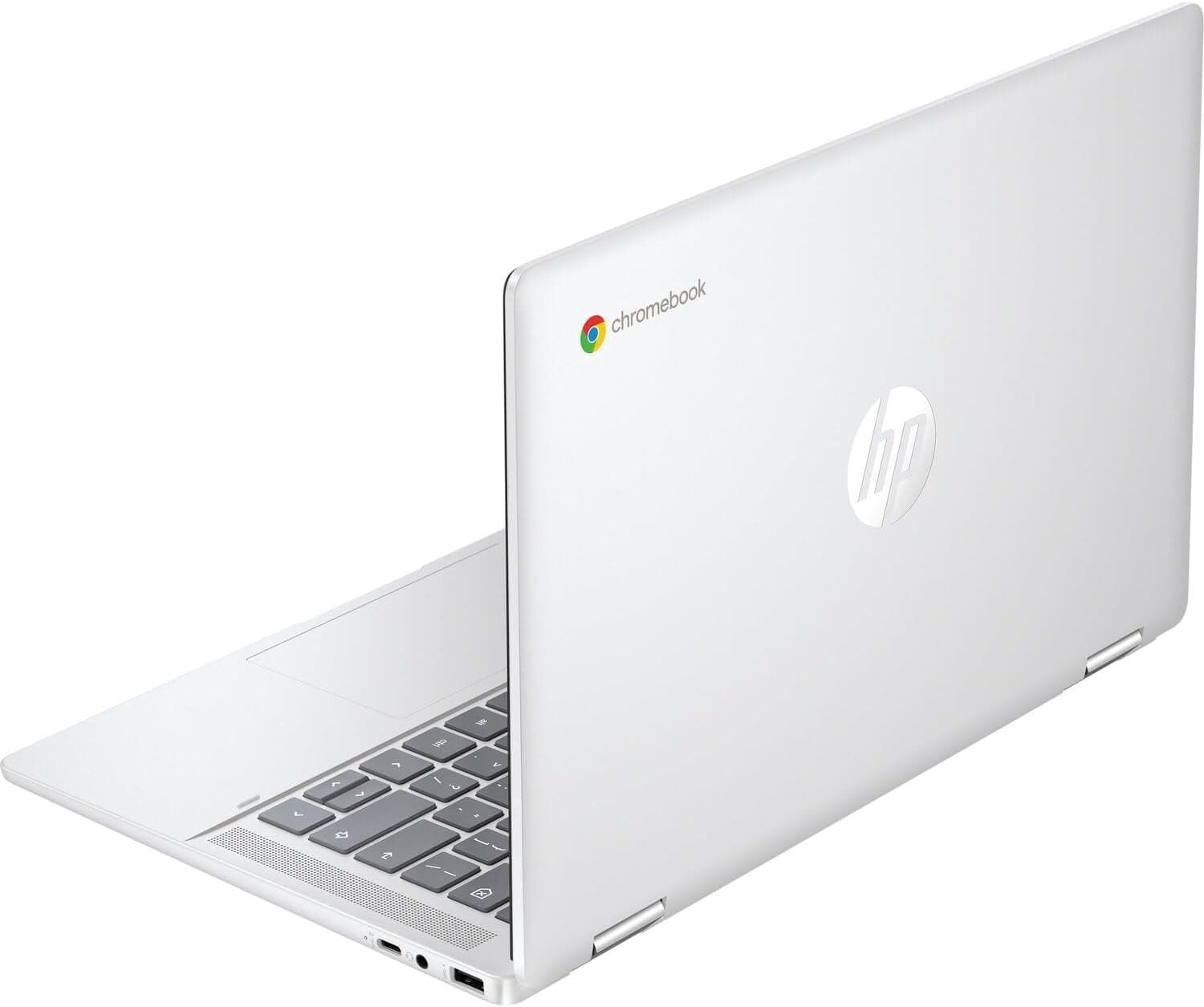لپ‌تاپ ChromeBook 14b X360 – پردازنده Intel Celeron N200، رم ۸ گیگ، حافظه ۱۲۸ گیگ SSD، نمایشگر ۱۴.۱ اینچ HD لمسی چرخان، گرید Open Box — تصویر ۶
