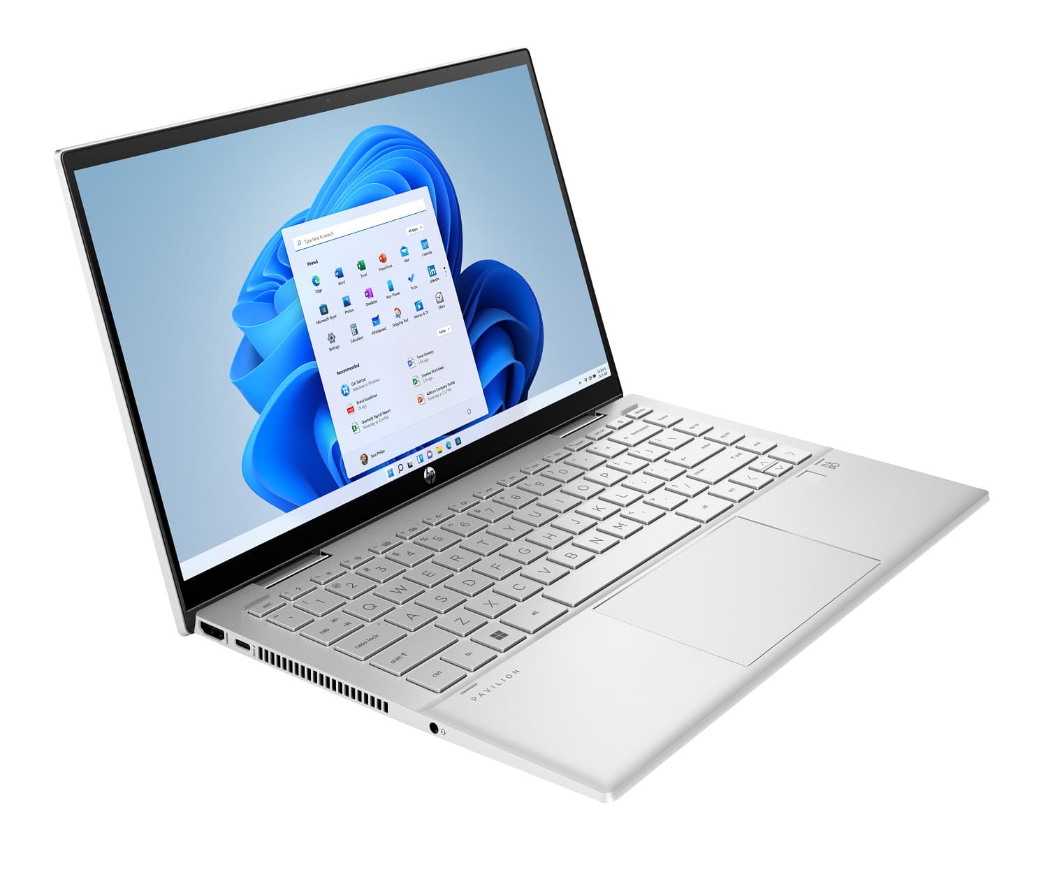 لپ‌تاپ HP Pavilion 14 X360 Touch – پردازنده Core i5-1135G7، رم ۸ گیگ DDR4، حافظه ۲۵۶ گیگ SSD، نمایشگر ۱۴.۱ اینچ Full HD لمسی چرخان، گرید A+++ — تصویر ۲