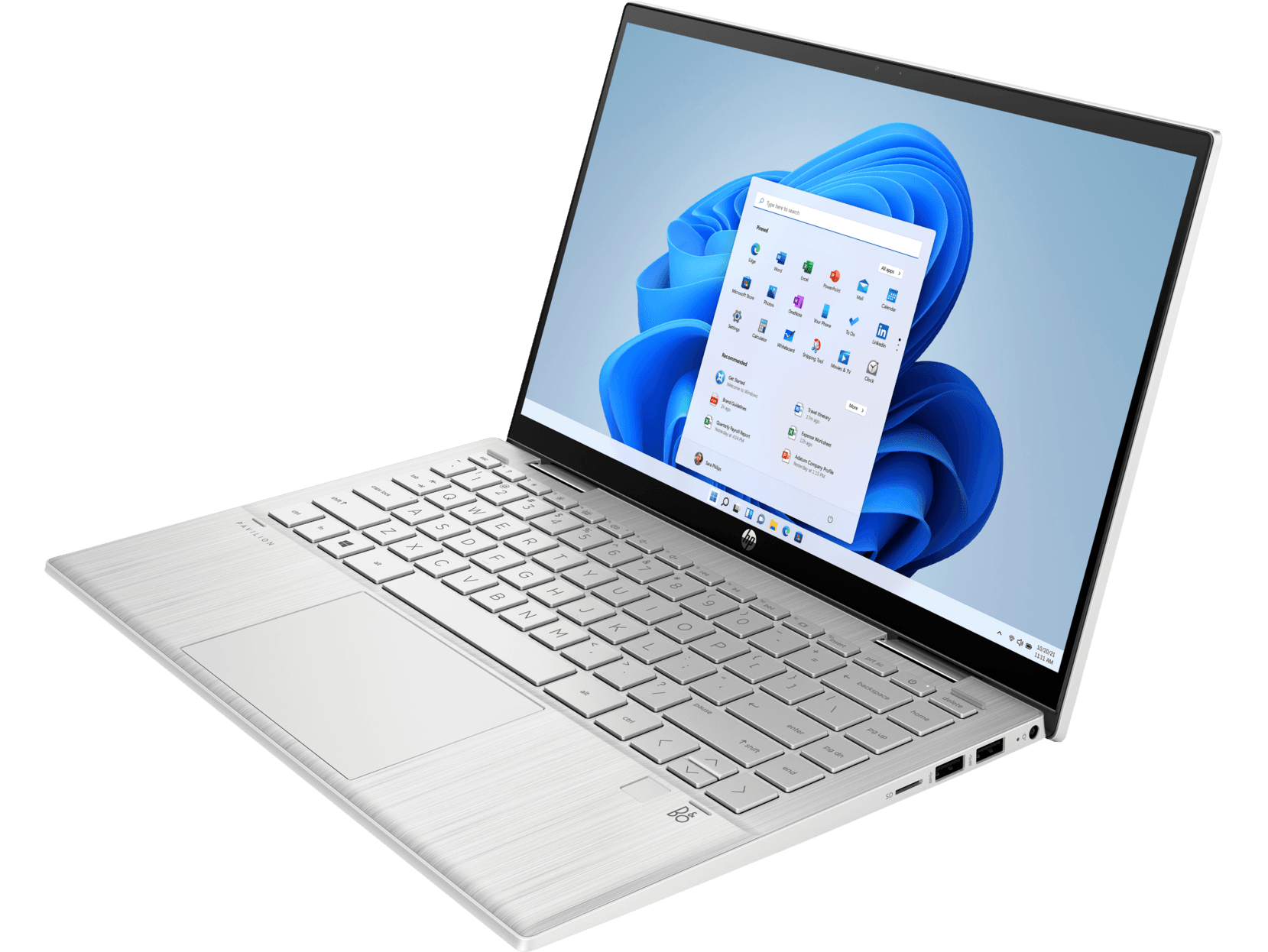 لپ‌تاپ HP Pavilion 14 X360 Touch – پردازنده Core i5-1135G7، رم ۸ گیگ DDR4، حافظه ۲۵۶ گیگ SSD، نمایشگر ۱۴.۱ اینچ Full HD لمسی چرخان، گرید A+++