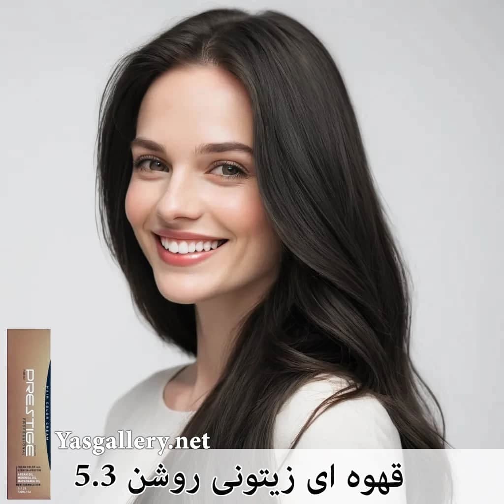 رنگ موی پرستیژ زیتونی — تصویر ۵