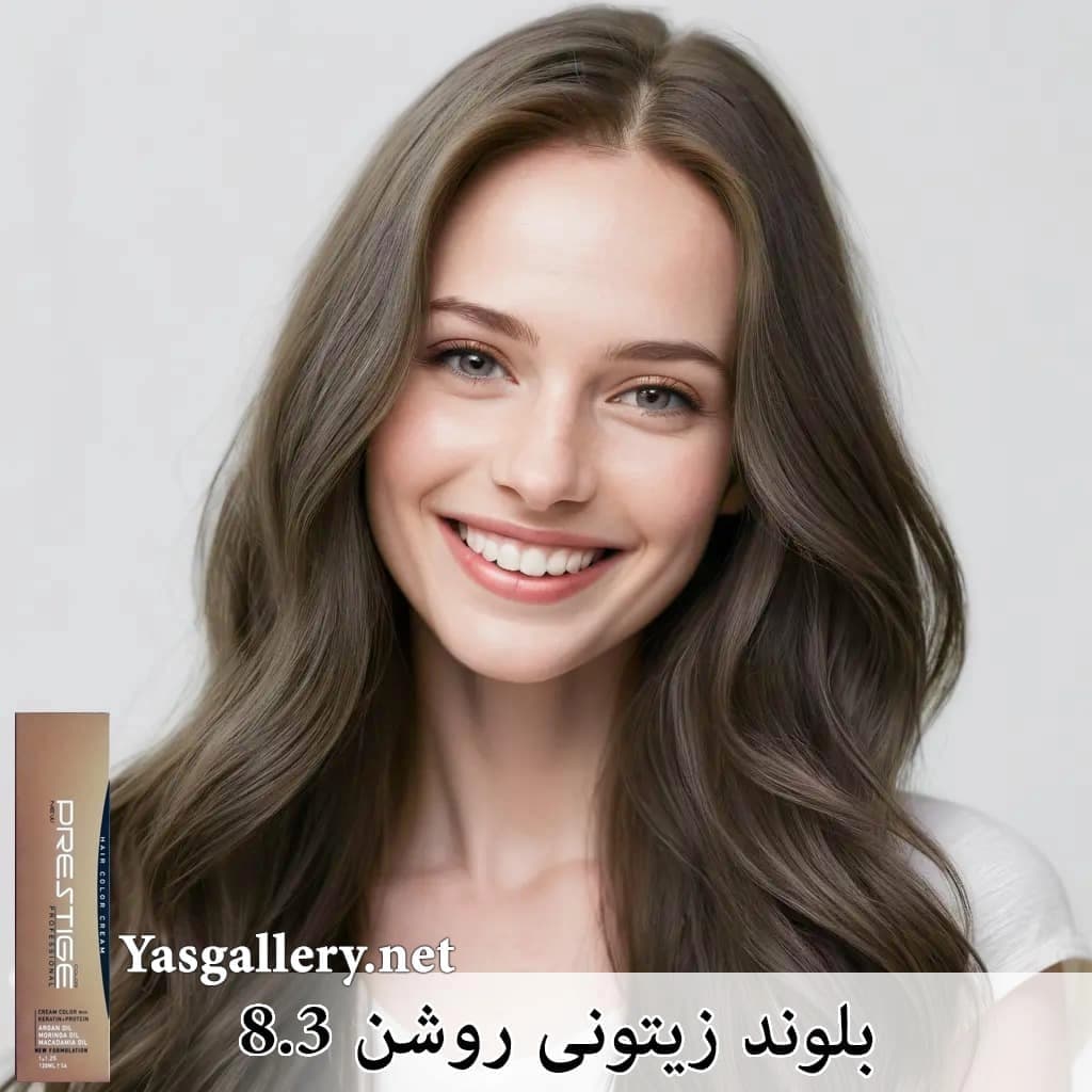 رنگ موی پرستیژ زیتونی — تصویر ۸