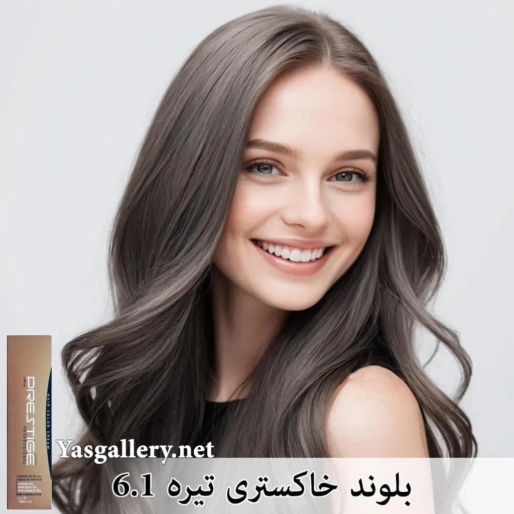 رنگ موی پرستیژ خاکستری — تصویر ۷