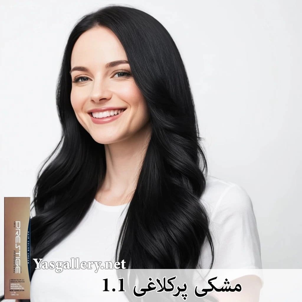 رنگ موی پرستیژ خاکستری — تصویر ۳