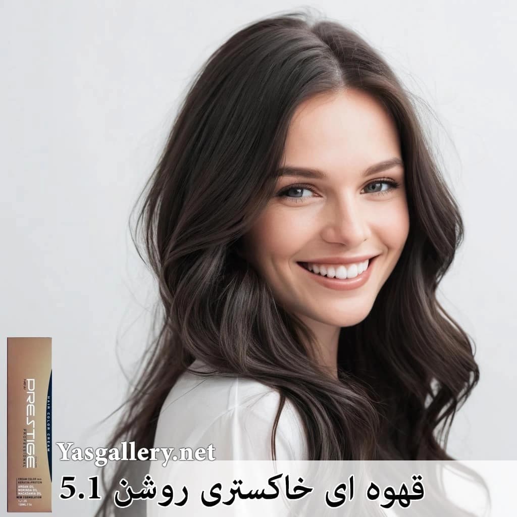 رنگ موی پرستیژ خاکستری — تصویر ۶
