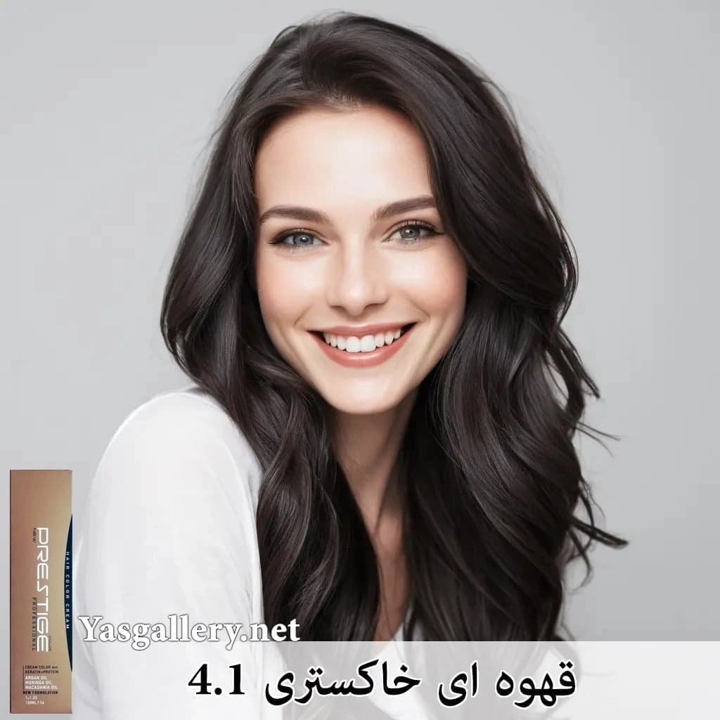 رنگ موی پرستیژ خاکستری — تصویر ۵