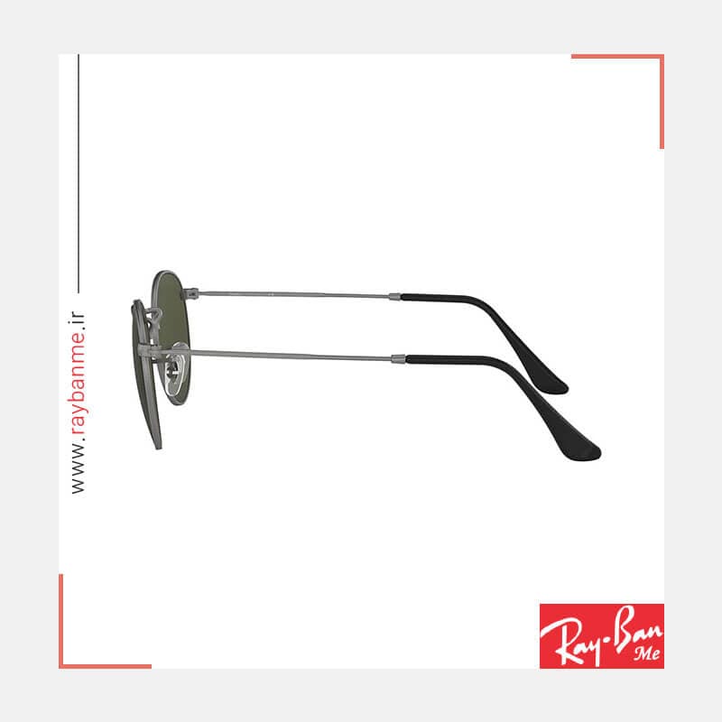 عینک آفتابی ریبن مدل RAY BAN RB3447-029 RoundMetal Sun — تصویر ۳