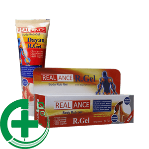 ژل موضعی عضلات و مفاصل مدل R.Gel ریلنس 100 گرم | RealAnce Body Rub Gel 100 gr — تصویر ۳