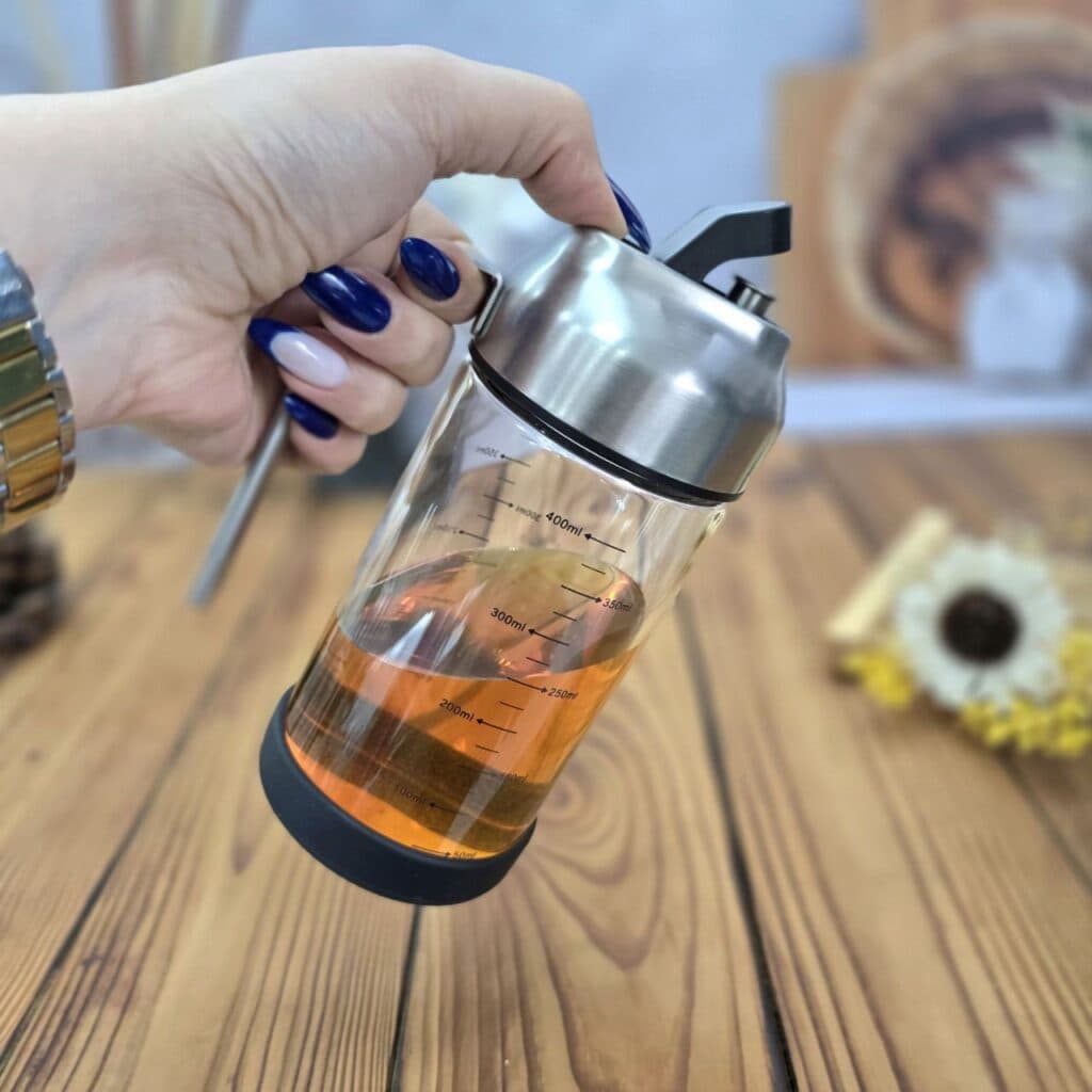 روغن ریز درب و دسته استیل کف سیلیکونی — تصویر ۲