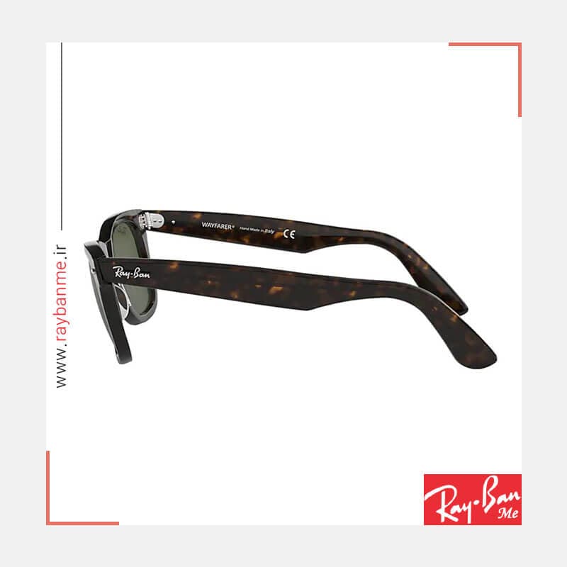 عینک آفتابی ریبن مدل RAY BAN RB2140-F-902 Wayfarer 52 Sun — تصویر ۳