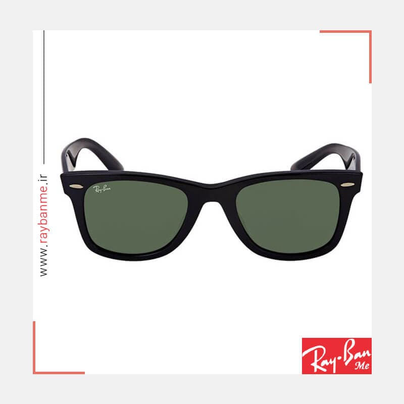 عینک آفتابی ریبن مدل RAY BAN RB2140-F-902 Wayfarer 52 Sun — تصویر ۸