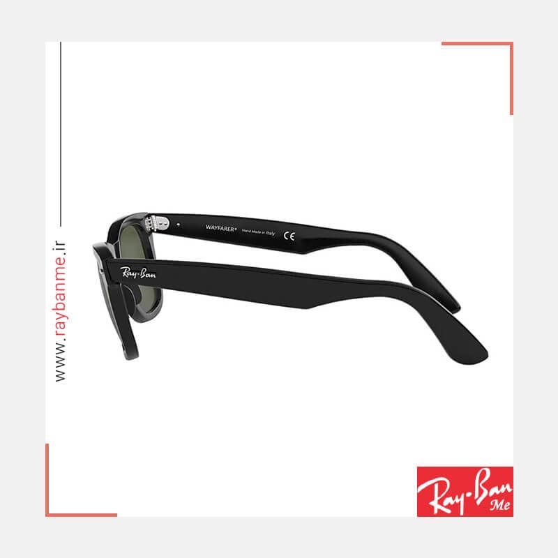 عینک آفتابی ریبن مدل RAY BAN RB2140-F-902 Wayfarer 52 Sun — تصویر ۹