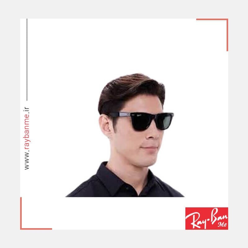 عینک آفتابی ریبن مدل RAY BAN RB2140-F-902 Wayfarer 52 Sun — تصویر ۱۱