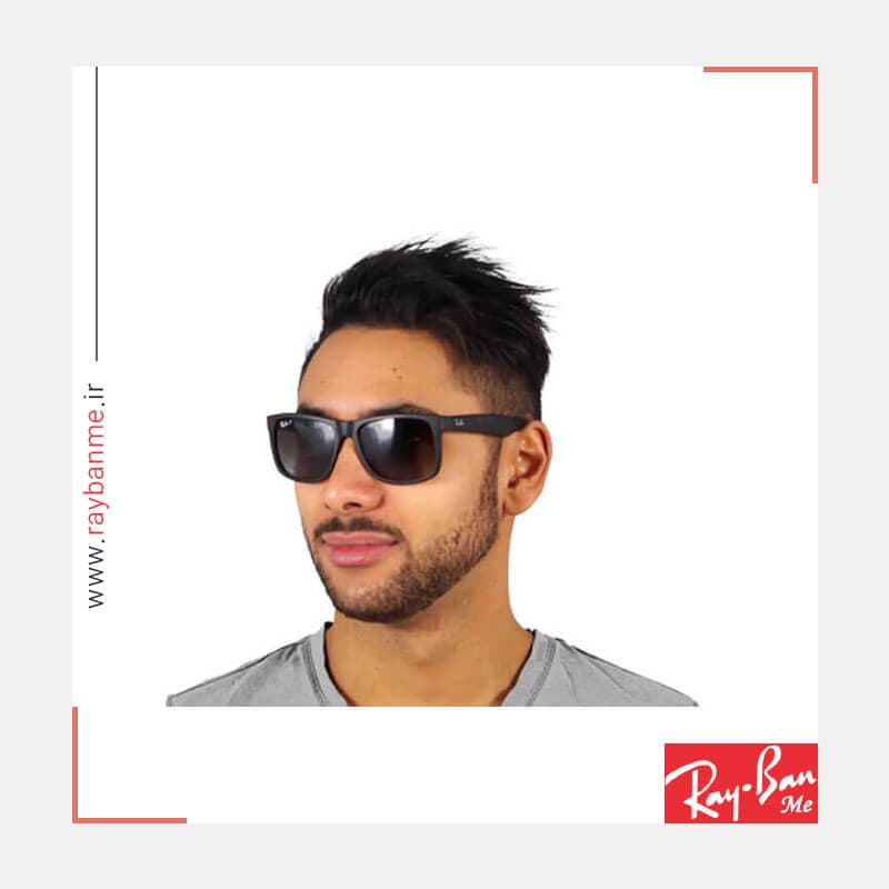عینک آفتابی ریبن مدل RAY BAN P RB4165-F-865/T5 Justin Sun — تصویر ۷