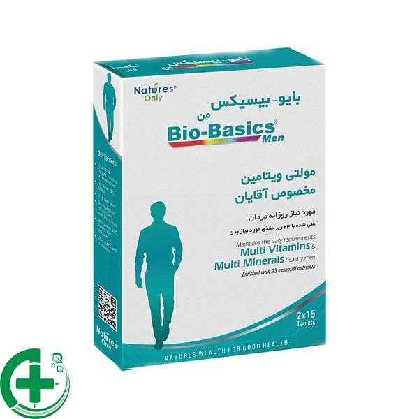 قرص بایوبیسیکس آقایان نیچرز اونلی| Bio Basics Men Tab Natures Only