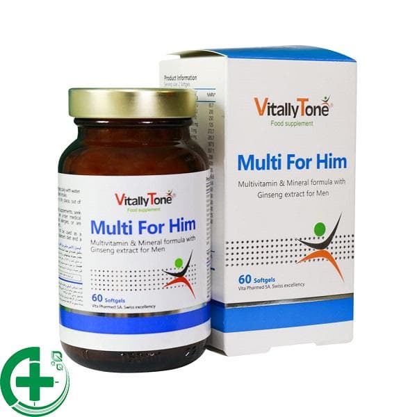 سافت ژل مولتی فور هیم ویتالی تون | Multi For Him Soft gel Vitally Tone