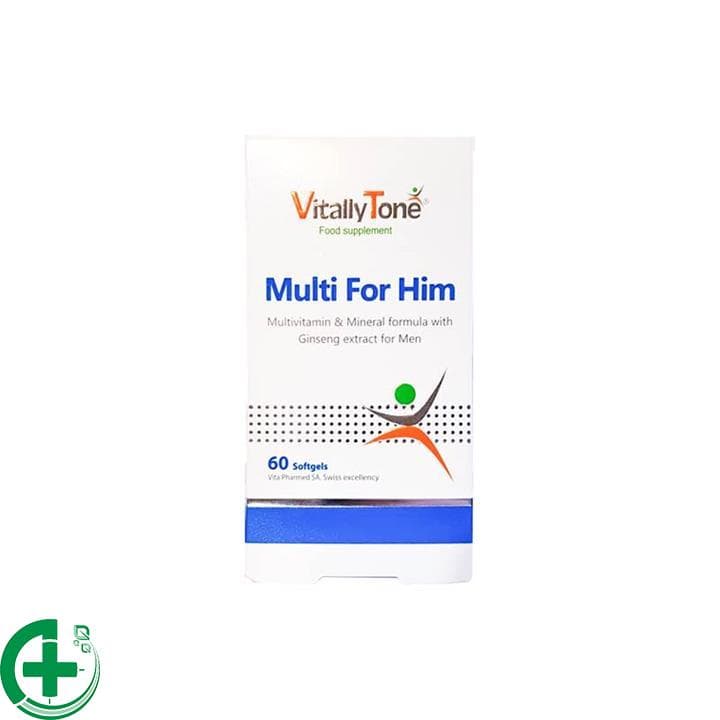 سافت ژل مولتی فور هیم ویتالی تون | Multi For Him Soft gel Vitally Tone — تصویر ۳