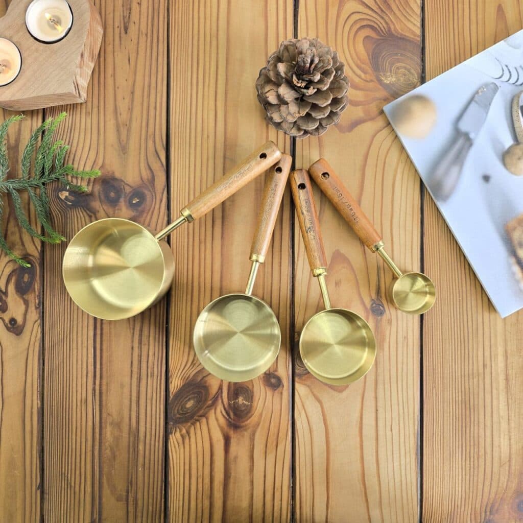 پیمانه تک دسته چوبی برند شنگیا — تصویر ۳
