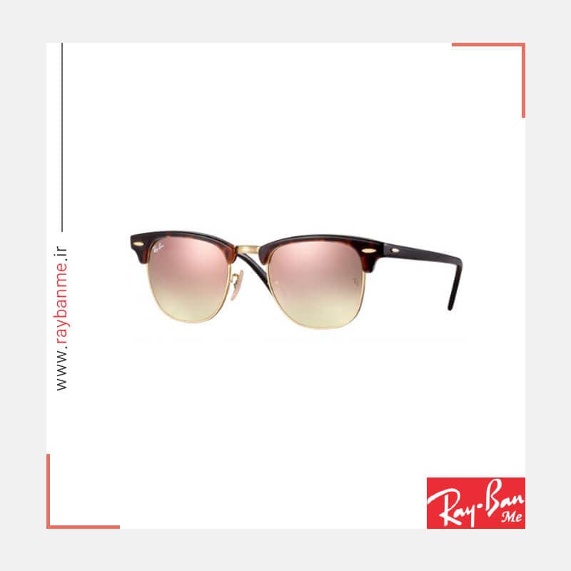 عینک آفتابی ری بن مدل ; کلاب مستر RB3016-990-58 CLUBMASTER — تصویر ۲