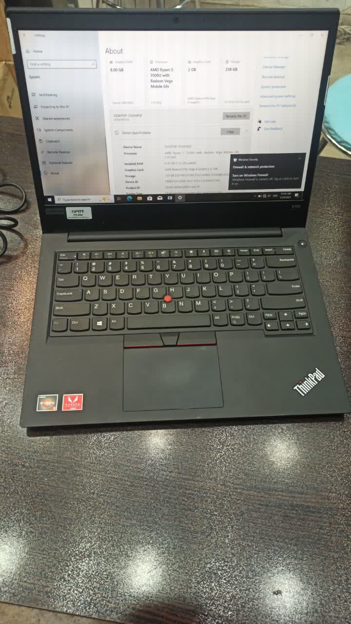 لپ تاپ لنوو E495 ryzen5 3500