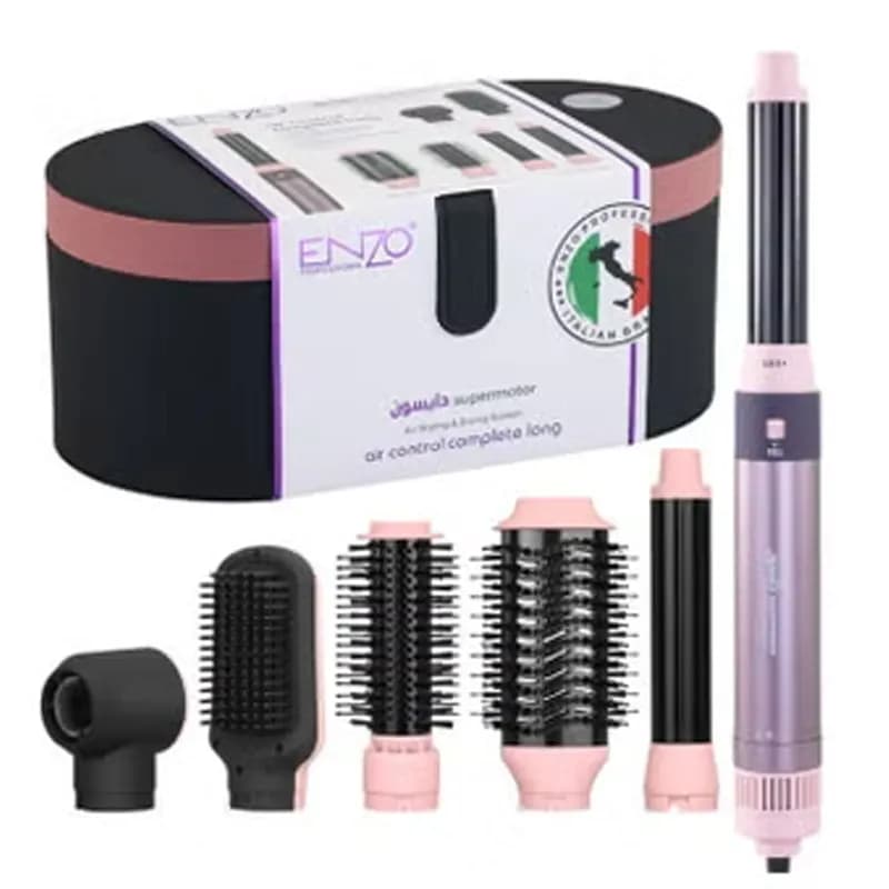 سشوار چند کاره انزو پروفشنال طرح دایسون EN-4133 بنفش