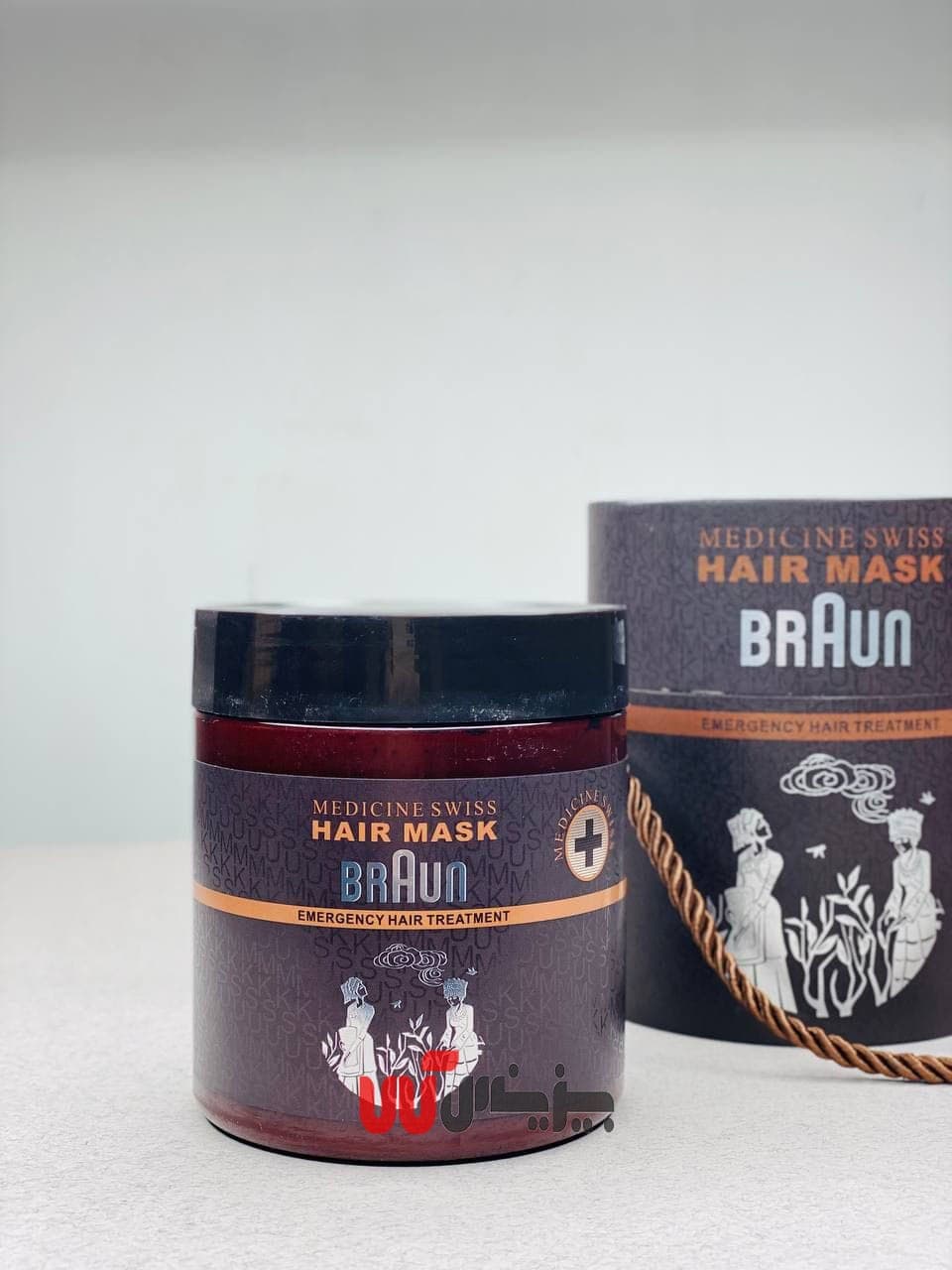 ماسک داخل حمام براون hair mask Braun