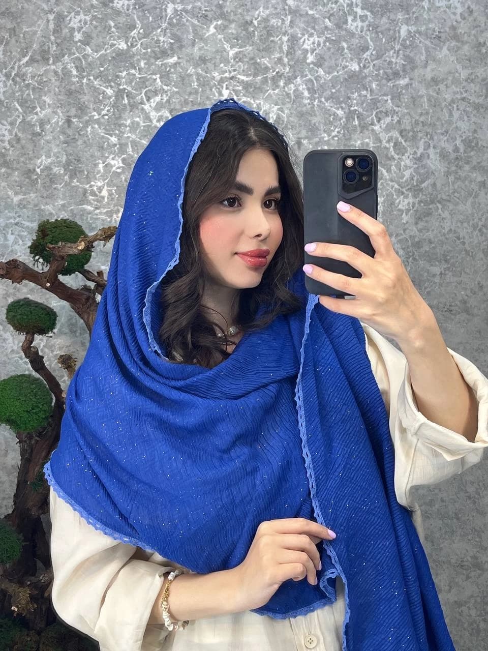 شال پلیسه دور گیپور اکلیلی — تصویر ۲