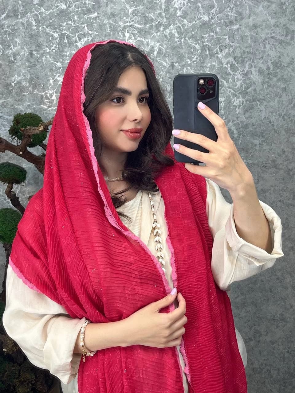 شال پلیسه دور گیپور اکلیلی — تصویر ۷