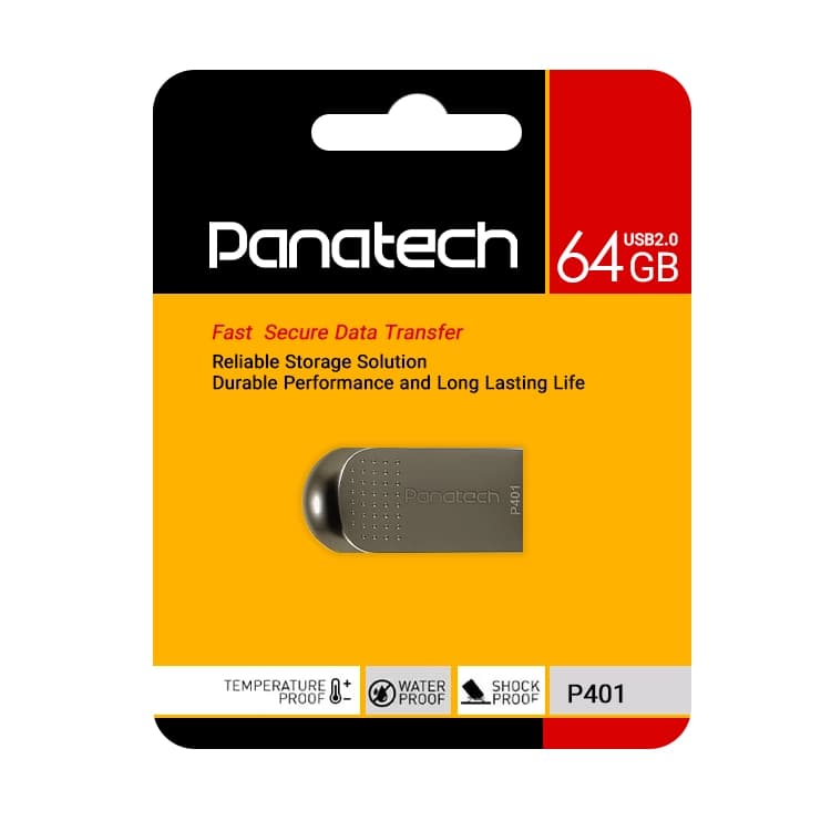 فلش مموری پاناتک panatech مدل P401 ظرفیت 64 گیگابایت