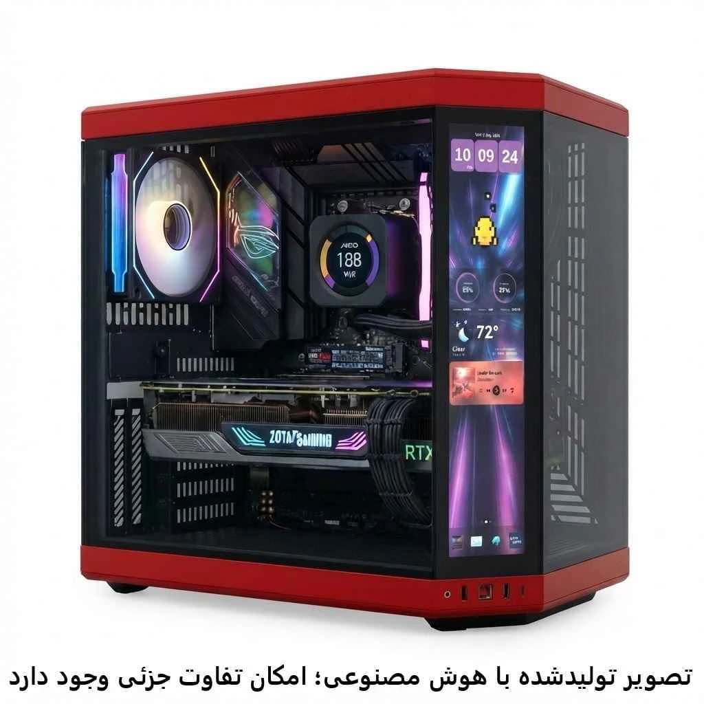 کیس اسمبل شده بالا رده گیمینگ مختص بازی Counter Strike 2 کد CS-5