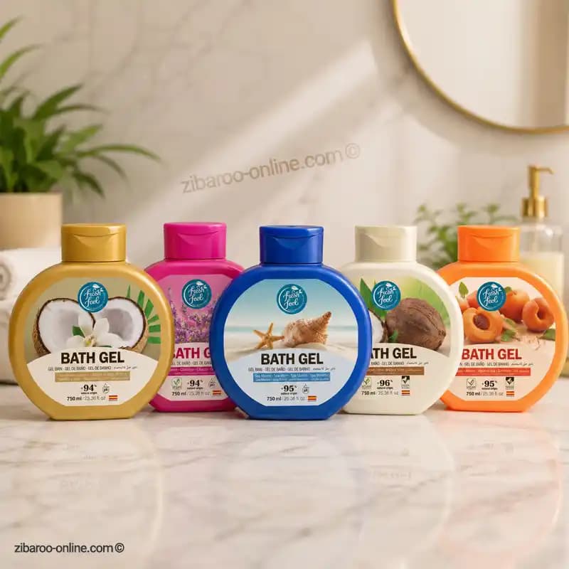 شامپو بدن فرش فیل FRESH FEEL BATH GEL حجم750ml اصل — تصویر ۲