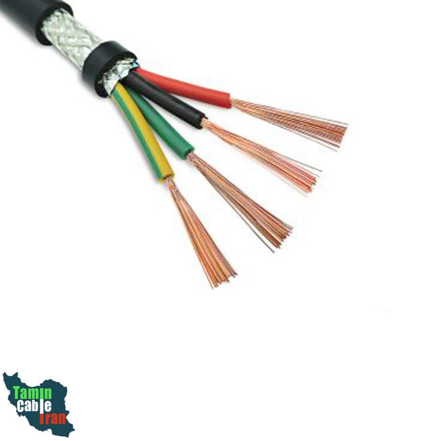کابل شیلد دار چهار رشته 0/5*4 (متری)