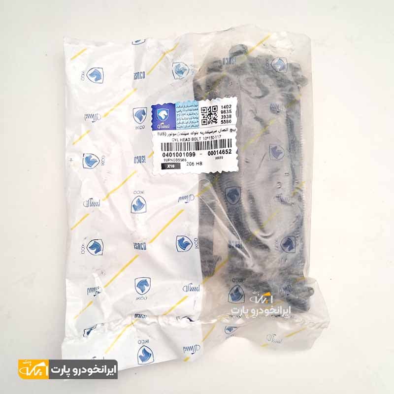 پیچ سرسیلندر پژو 206 تیپ 5 شرکتی ایساکو — تصویر ۳