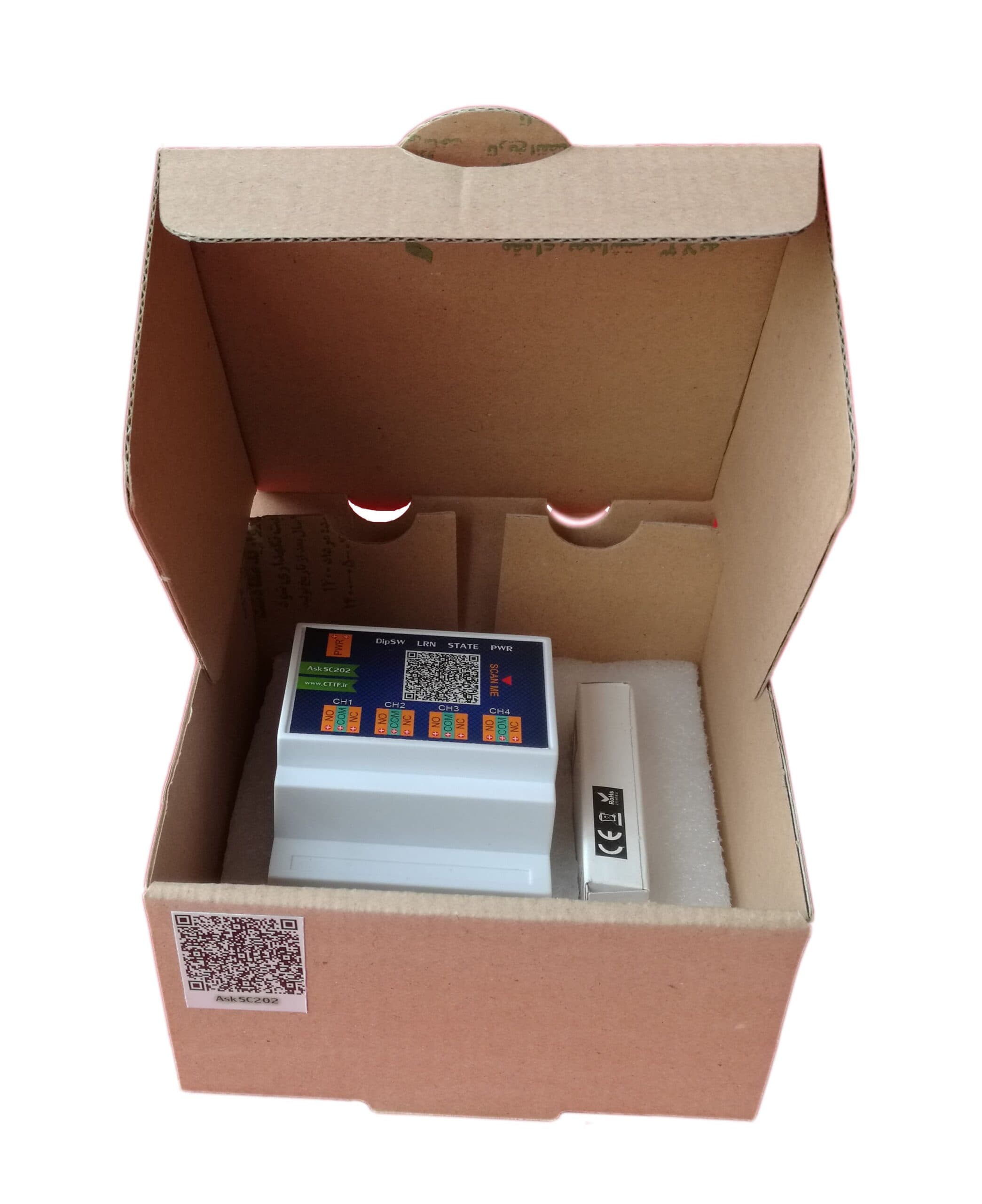 گیرنده چهار کانال ASK 433MHZ مدل SC202 — تصویر ۲