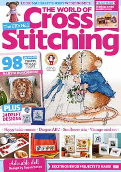 مجله The World of Cross Stitching؛ آگوست 2024