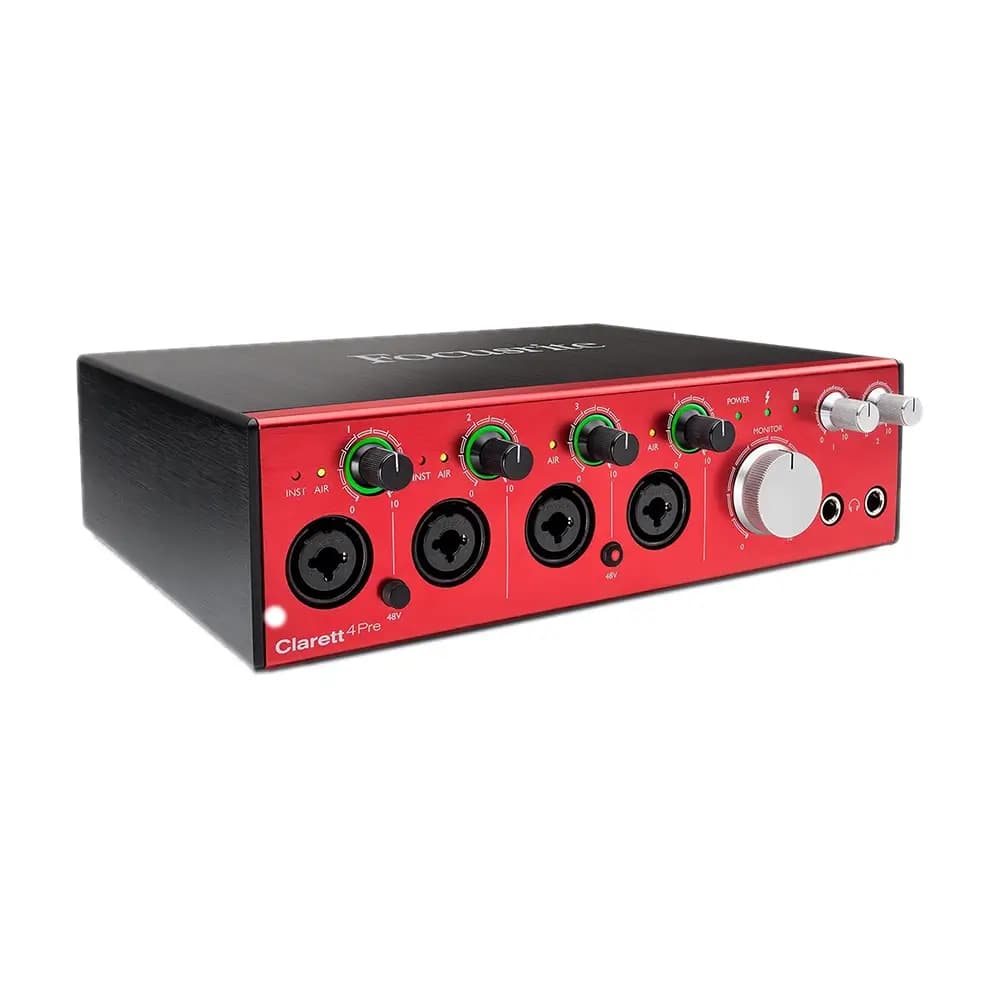Focusrite Clarett 4Pre Thunderbolt — تصویر ۳