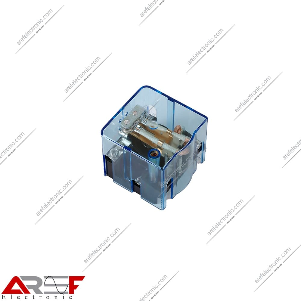 رله پاوری JQX-62F-1Z دارای 12 ولت 1 کنتاکت 120 آمپر