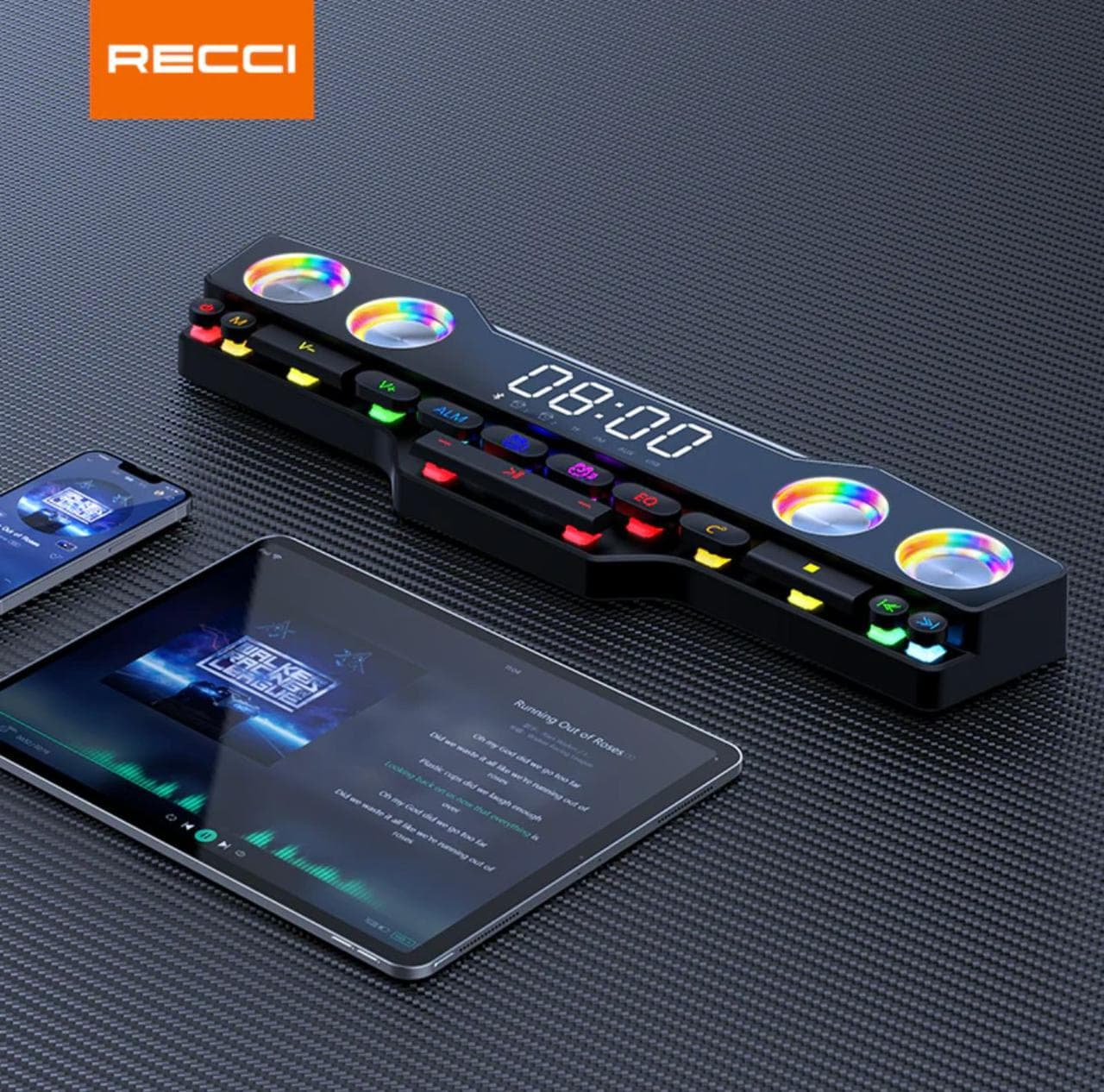 اسپیکر رومیزی بلوتوثی Recci مدل RY05 — تصویر ۲