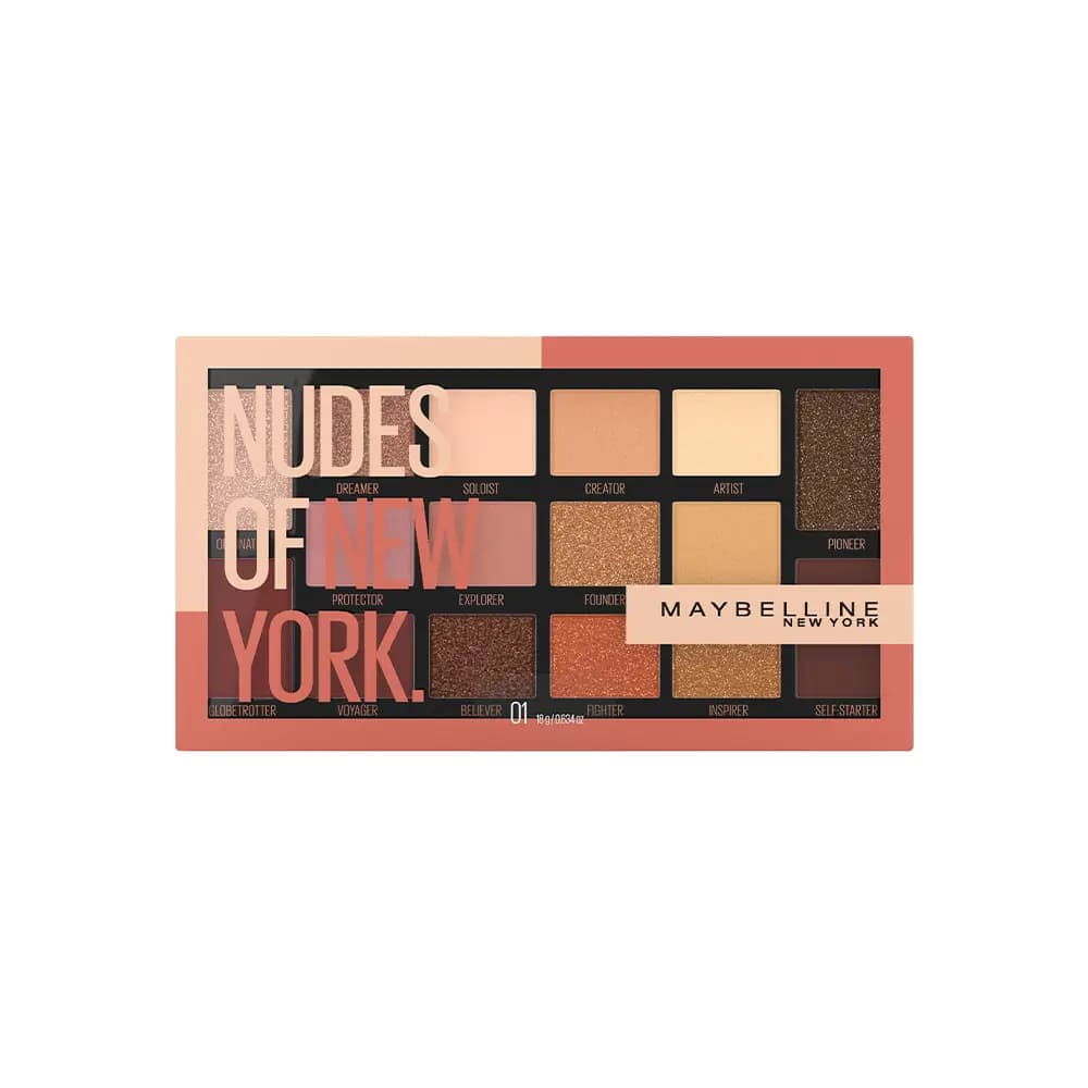 پلت سایه چشم نودز آف نیویورک میبلین Maybelline Nudes Of New York