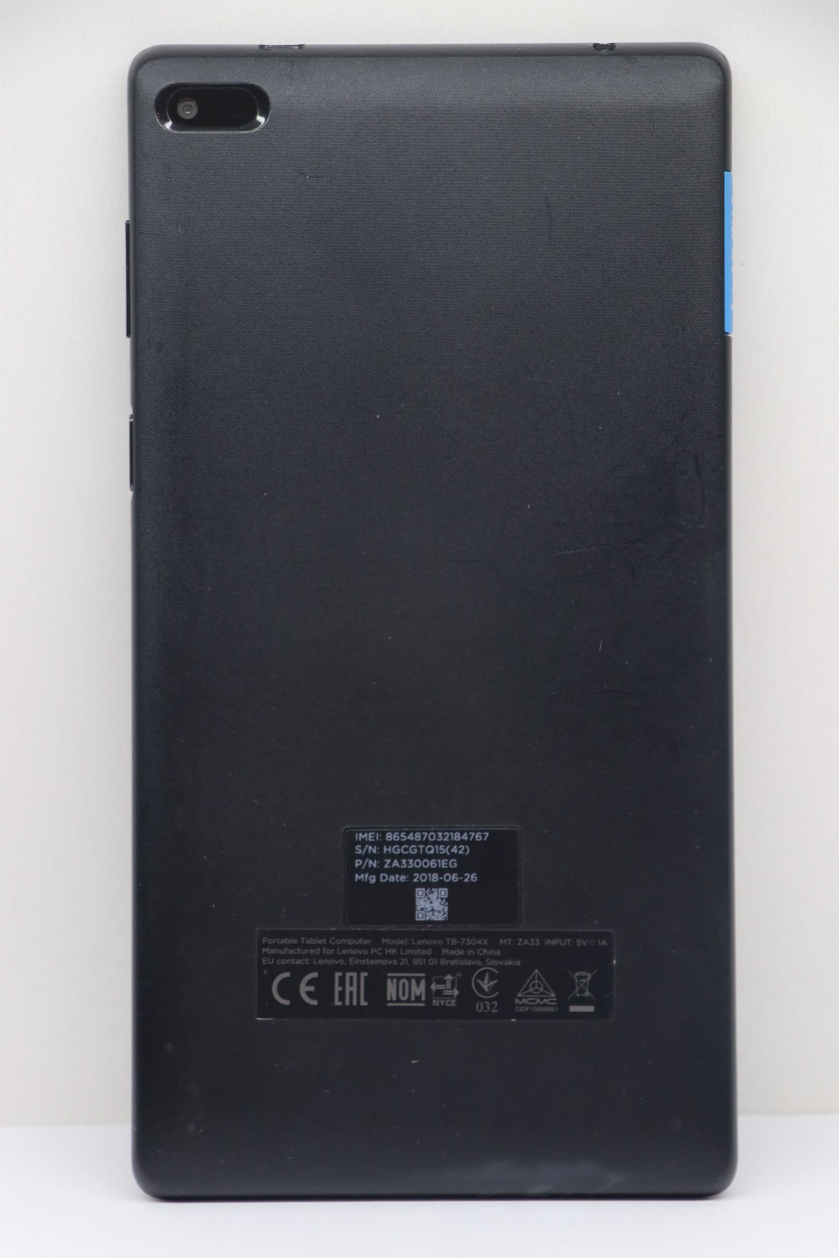 تبلت لنوو 7 اینچ (TB-7304X) Tab A7 رم 1 ظرفیت 16 گیگابایت – دست دوم — تصویر ۳